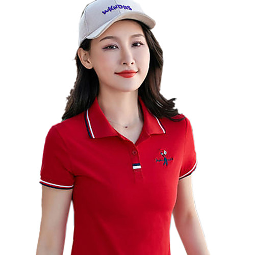 Women's Golf Polo Shirts Short Sleeve Breathable Quick Dry Soft Athleisure Outdoor Summer Cotton White Black Yellow Red / Micro-elastic
Women's Golf Polo Shirts Short Sleeve Breathable Quick Dry Soft Athleisure Outdoor Summer Cotton White Black Yellow Red / Micro-elastic