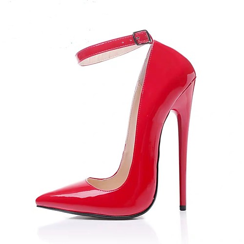 Women's Heels Stiletto Heel Pointed Toe Sexy Wedding Party & Evening Patent Leather Solid Colored Black Red
Women's Heels Stiletto Heel Pointed Toe Sexy Wedding Party & Evening Patent Leather Solid Colored Black Red