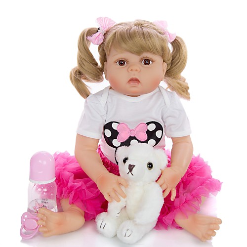 KEIUMI 22 inch Reborn Doll Baby & Toddler Toy Reborn Toddler Doll Baby Girl Gift Cute Washable Lovely Parent-Child Interaction Full Body Silicone 23D31-C107-H13-T19 with Clothes and Accessories for
KEIUMI 22 inch Reborn Doll Baby & Toddler Toy Reborn Toddler Doll Baby Girl Gift Cute Washable Lovely Parent-Child Interaction Full Body Silicone 23D31-C107-H13-T19 with Clothes and Accessories for