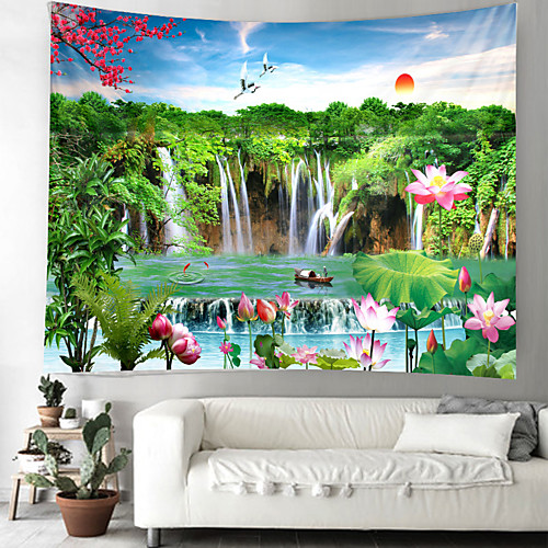 Beautiful spectacular waterfall landscape tapestries wall hanging hanging cloth decorative cloth cloth in the background
Beautiful spectacular waterfall landscape tapestries wall hanging hanging cloth decorative cloth cloth in the background