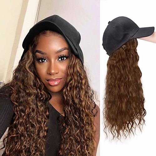 Synthetic Wig Wavy With Ponytail Wig Long Light Brown Brown Black Synthetic Hair 22 inch Women's Party New Arrival Fashion Brown
Synthetic Wig Wavy With Ponytail Wig Long Light Brown Brown Black Synthetic Hair 22 inch Women's Party New Arrival Fashion Brown