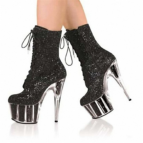 Women's Boots Stiletto Heel Boots Pumps Round Toe Booties Ankle Boots Sexy Party & Evening PU Lace-up Solid Colored White Black Purple / Booties / Ankle Boots
Women's Boots Stiletto Heel Boots Pumps Round Toe Booties Ankle Boots Sexy Party & Evening PU Lace-up Solid Colored White Black Purple / Booties / Ankle Boots