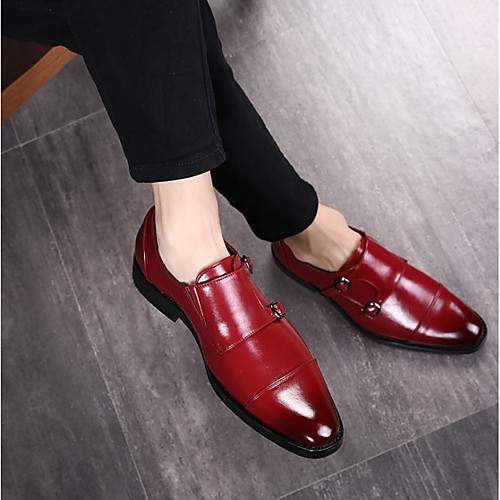 Men's Loafers & Slip-Ons Casual Daily PU Non-slipping Black Yellow Red Fall / Buckle
Men's Loafers & Slip-Ons Casual Daily PU Non-slipping Black Yellow Red Fall / Buckle