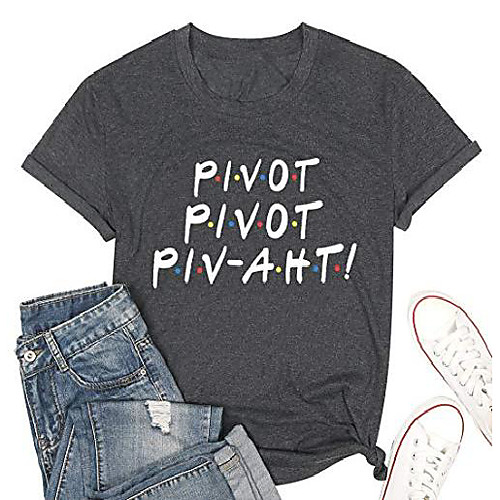 friends shirt women pivot friend t shirt letters print short sleeve casual letters printed top tee grey
friends shirt women pivot friend t shirt letters print short sleeve casual letters printed top tee grey