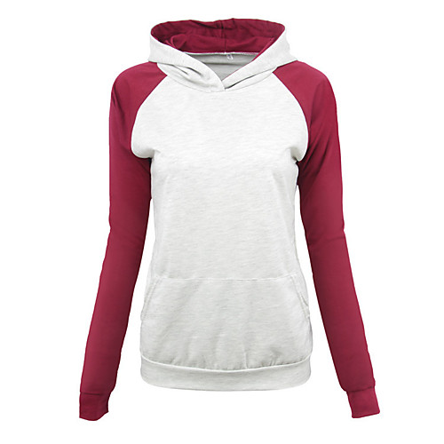 Women's Pullover Hoodie Sweatshirt Solid Color Plain Front Pocket Daily non-printing Basic Hoodies Sweatshirts White Red Wine
Women's Pullover Hoodie Sweatshirt Solid Color Plain Front Pocket Daily non-printing Basic Hoodies Sweatshirts White Red Wine
