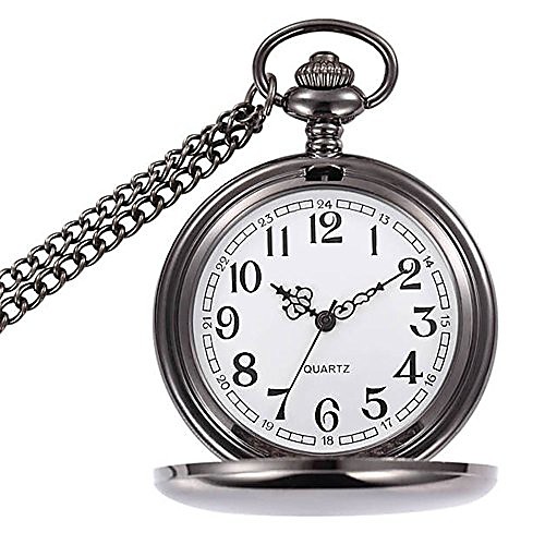 classic smooth vintage pocket watch silver steel mens watch with 14 in chain for graduation xmas fathers day (gold)
classic smooth vintage pocket watch silver steel mens watch with 14 in chain for graduation xmas fathers day (gold)