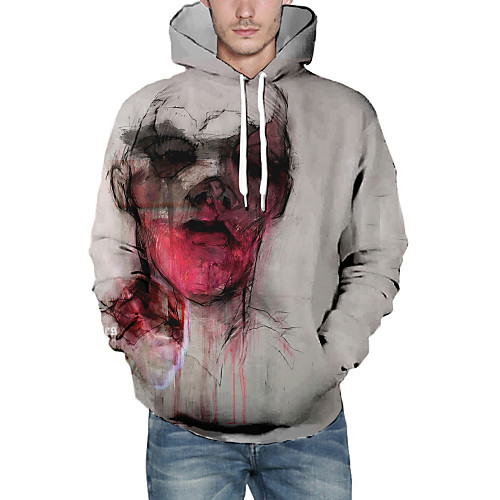 Men's Pullover Hoodie Sweatshirt Graphic Daily 3D Print Casual Hoodies Sweatshirts White
Men's Pullover Hoodie Sweatshirt Graphic Daily 3D Print Casual Hoodies Sweatshirts White
