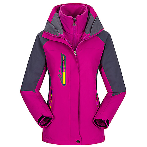 Cikrilan Women's Hiking Jacket Hiking 3-in-1 Jackets Hiking Windbreaker Winter Outdoor Patchwork Thermal Warm Waterproof Windproof Fleece Lining Jacket 3-in-1 Jacket Winter Jacket Double Sliders Full
Cikrilan Women's Hiking Jacket Hiking 3-in-1 Jackets Hiking Windbreaker Winter Outdoor Patchwork Thermal Warm Waterproof Windproof Fleece Lining Jacket 3-in-1 Jacket Winter Jacket Double Sliders Full