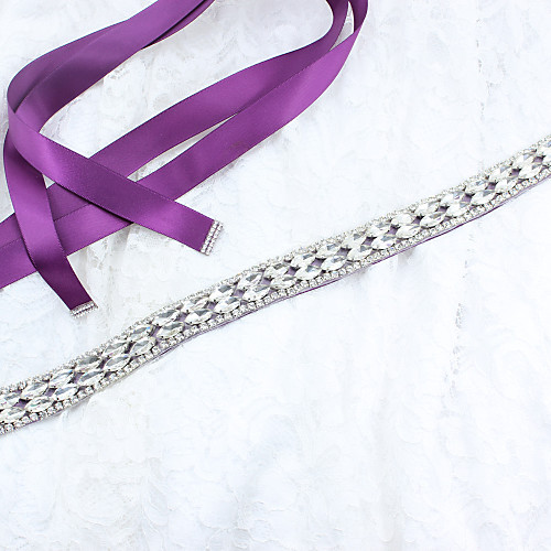 Satin / Tulle Wedding / Party / Evening Sash With Imitation Pearl / Belt / Appliques Women's Sashes
Satin / Tulle Wedding / Party / Evening Sash With Imitation Pearl / Belt / Appliques Women's Sashes
