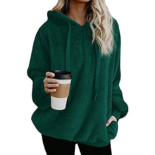 Women's Pullover Hoodie Sweatshirt Plain Basic Hoodies Sweatshirts Light Gray Wine Almond
Women's Pullover Hoodie Sweatshirt Plain Basic Hoodies Sweatshirts Light Gray Wine Almond