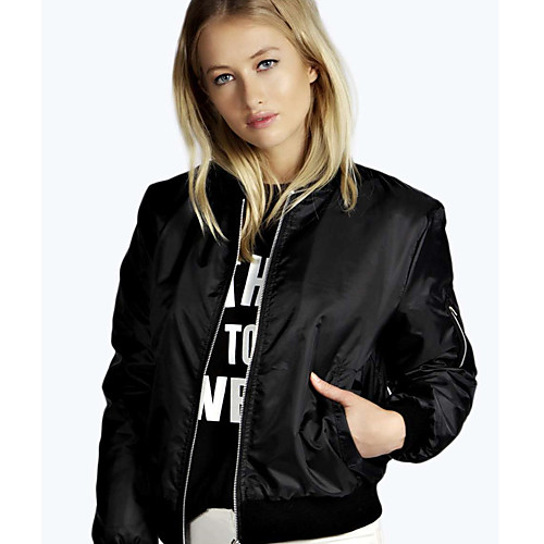 Women's Solid Colored Basic Fall & Winter Jacket Regular Daily Polyester Coat Tops Black
Women's Solid Colored Basic Fall & Winter Jacket Regular Daily Polyester Coat Tops Black