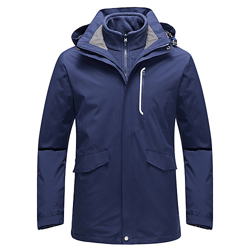Men's Hiking Fleece Jacket Winter Outdoor Solid Color Thermal Warm Windproof Fleece Lining Breathable Winter Jacket Fleece Full Length Hidden Zipper Hunting Fishing Climbing Black Blue
Men's Hiking Fleece Jacket Winter Outdoor Solid Color Thermal Warm Windproof Fleece Lining Breathable Winter Jacket Fleece Full Length Hidden Zipper Hunting Fishing Climbing Black Blue