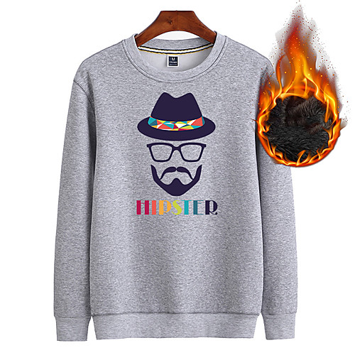 Men's Sweatshirt Pullover Black White Blue Cartoon Crew Neck Fleece Cartoon Person Letter Printed Sport Athleisure Sweatshirt Top Long Sleeve Warm Soft Comfortable Everyday Use Causal Exercising
Men's Sweatshirt Pullover Black White Blue Cartoon Crew Neck Fleece Cartoon Person Letter Printed Sport Athleisure Sweatshirt Top Long Sleeve Warm Soft Comfortable Everyday Use Causal Exercising