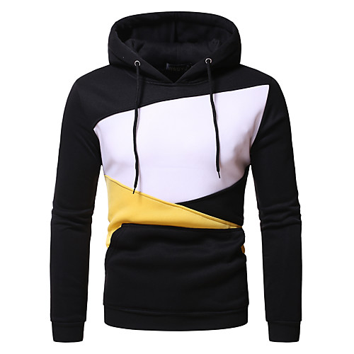 Men's Pullover Hoodie Sweatshirt Color Block Casual Streetwear Hoodies Sweatshirts White Gray
Men's Pullover Hoodie Sweatshirt Color Block Casual Streetwear Hoodies Sweatshirts White Gray