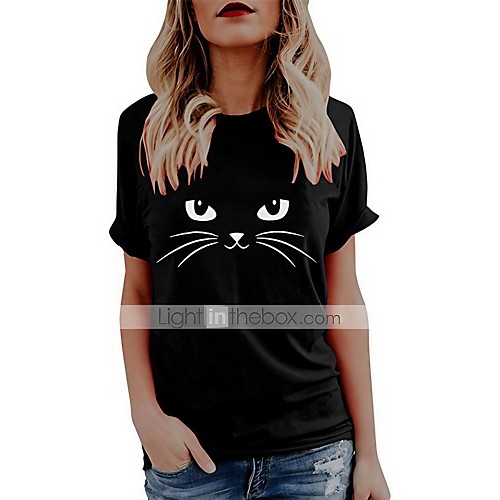 Women's Halloween Cat Feather Dandelion T shirt Cat Graphic Dandelion Round Neck Basic Halloween Tops 100% Cotton Cat Purple Rainbow
Women's Halloween Cat Feather Dandelion T shirt Cat Graphic Dandelion Round Neck Basic Halloween Tops 100% Cotton Cat Purple Rainbow