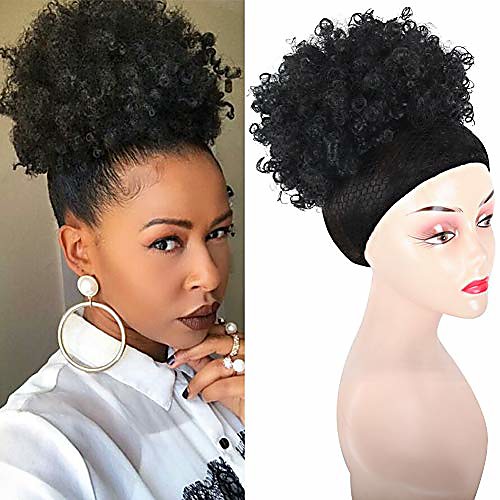 beauty clip in ponytail african american short afro kinky curly wrap synthetic drawstring puff hair piece (t1b/30)
beauty clip in ponytail african american short afro kinky curly wrap synthetic drawstring puff hair piece (t1b/30)