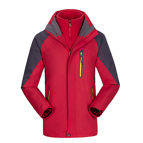 Cikrilan Men's Hiking Jacket Hiking 3-in-1 Jackets Hiking Windbreaker Winter Outdoor Patchwork Thermal Warm Waterproof Windproof Fleece Lining Jacket 3-in-1 Jacket Winter Jacket Double Sliders Full
Cikrilan Men's Hiking Jacket Hiking 3-in-1 Jackets Hiking Windbreaker Winter Outdoor Patchwork Thermal Warm Waterproof Windproof Fleece Lining Jacket 3-in-1 Jacket Winter Jacket Double Sliders Full