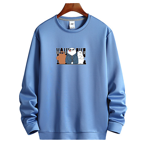 Men's Pullover Sweatshirt Graphic Round Neck Daily Going out Casual Streetwear Hoodies Sweatshirts White Black Blue
Men's Pullover Sweatshirt Graphic Round Neck Daily Going out Casual Streetwear Hoodies Sweatshirts White Black Blue