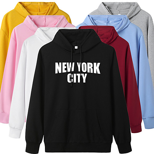 Women's Hoodie Pullover Artistic Style Hoodie Letter Printed Sport Athleisure Hoodie Top Long Sleeve Warm Soft Oversized Comfortable Everyday Use Exercising General Use / Winter
Women's Hoodie Pullover Artistic Style Hoodie Letter Printed Sport Athleisure Hoodie Top Long Sleeve Warm Soft Oversized Comfortable Everyday Use Exercising General Use / Winter