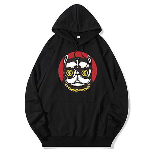 Men's Hoodie Pullover Cartoon Hoodie Dog Sport Athleisure Hoodie Top Long Sleeve Warm Soft Oversized Comfortable Everyday Use Causal Exercising General Use / Winter
Men's Hoodie Pullover Cartoon Hoodie Dog Sport Athleisure Hoodie Top Long Sleeve Warm Soft Oversized Comfortable Everyday Use Causal Exercising General Use / Winter