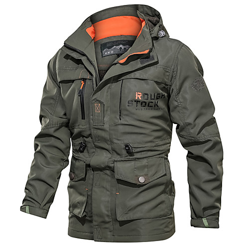 Men's Hiking Jacket Military Tactical Jacket Winter Outdoor Thermal Warm Waterproof Lightweight Windproof Jacket Top Camping / Hiking Hunting Fishing Army Green / Blue / Khaki / Breathable / Casual
Men's Hiking Jacket Military Tactical Jacket Winter Outdoor Thermal Warm Waterproof Lightweight Windproof Jacket Top Camping / Hiking Hunting Fishing Army Green / Blue / Khaki / Breathable / Casual
