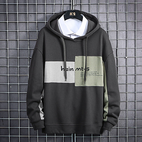 Men's Pullover Hoodie Sweatshirt Graphic Text Letter Hooded Daily Other Prints Casual Hoodies Sweatshirts Black Dark Gray Light Green
Men's Pullover Hoodie Sweatshirt Graphic Text Letter Hooded Daily Other Prints Casual Hoodies Sweatshirts Black Dark Gray Light Green