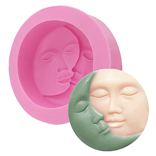 Sun and Moon Face Silicone Mold Craft DIY Fondant Chocolate Soap Mold Handmade Polymer Cake Decoration Tools
Sun and Moon Face Silicone Mold Craft DIY Fondant Chocolate Soap Mold Handmade Polymer Cake Decoration Tools