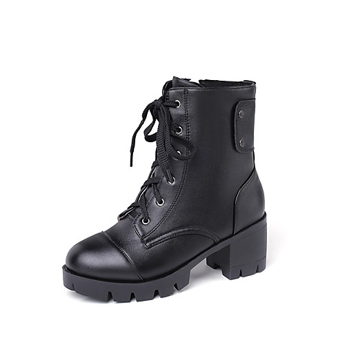 Women's Boots Block Heel Boots Wedge Heel Round Toe Booties Ankle Boots British Daily PU Solid Colored Black Beige / Booties / Ankle Boots / Booties / Ankle Boots
Women's Boots Block Heel Boots Wedge Heel Round Toe Booties Ankle Boots British Daily PU Solid Colored Black Beige / Booties / Ankle Boots / Booties / Ankle Boots