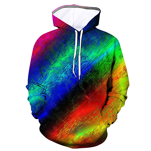 Men's Pullover Hoodie Sweatshirt Graphic Daily Going out 3D Print Casual Hoodies Sweatshirts Rainbow
Men's Pullover Hoodie Sweatshirt Graphic Daily Going out 3D Print Casual Hoodies Sweatshirts Rainbow