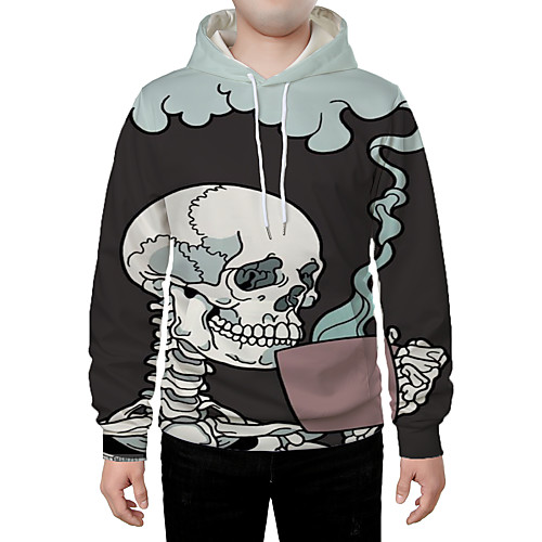 Men's Hoodie Graphic Skull Halloween Daily Going out 3D Print Basic Streetwear Hoodies Sweatshirts Black
Men's Hoodie Graphic Skull Halloween Daily Going out 3D Print Basic Streetwear Hoodies Sweatshirts Black