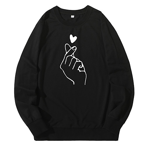 Women's Pullover Sweatshirt Graphic Daily Casual Hoodies Sweatshirts White Black Blue
Women's Pullover Sweatshirt Graphic Daily Casual Hoodies Sweatshirts White Black Blue