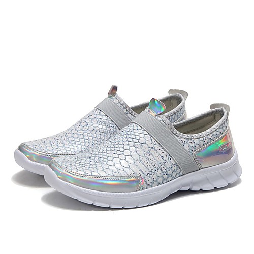 Women's Loafers & Slip-Ons Flat Heel Round Toe Basic Casual Daily Walking Shoes PU Snake Black Silver / Booties / Ankle Boots
Women's Loafers & Slip-Ons Flat Heel Round Toe Basic Casual Daily Walking Shoes PU Snake Black Silver / Booties / Ankle Boots