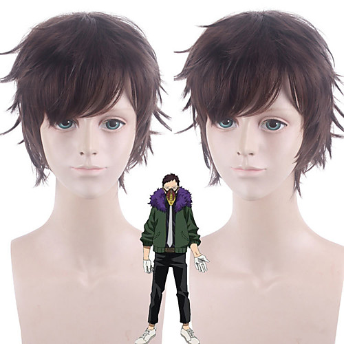 Cosplay Costume Wig Cosplay Wig My Hero Academia / Boku No Hero kinky Straight Short Bob Wig Short Brown Synthetic Hair 12 inch Men's Anime Cosplay Brown
Cosplay Costume Wig Cosplay Wig My Hero Academia / Boku No Hero kinky Straight Short Bob Wig Short Brown Synthetic Hair 12 inch Men's Anime Cosplay Brown