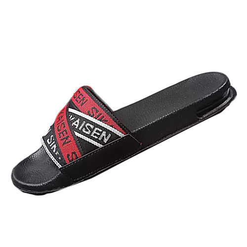 Men's Slippers & Flip-Flops Daily Tissage Volant Booties / Ankle Boots Black / White Black / Red Yellow Summer
Men's Slippers & Flip-Flops Daily Tissage Volant Booties / Ankle Boots Black / White Black / Red Yellow Summer