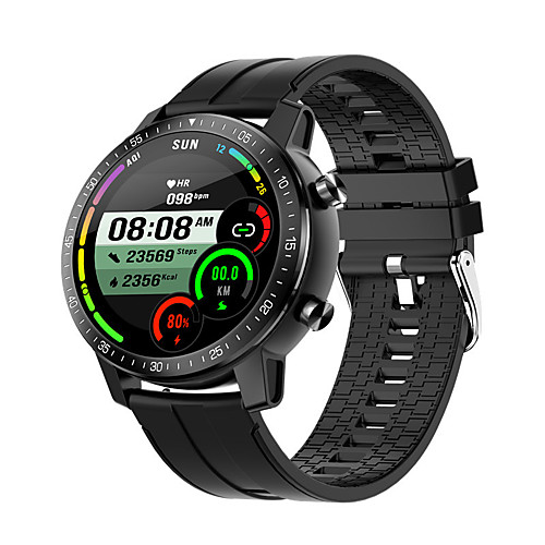 

S30 Unisex Smartwatch Bluetooth Heart Rate Monitor Blood Pressure Measurement Sports Calories Burned Long Standby Stopwatch Pedometer Call Reminder Sleep Tracker Sedentary Reminder
