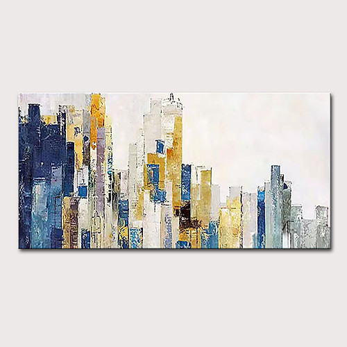 Oil Painting Hand Painted Horizontal Abstract Abstract Landscape Modern Rolled Canvas (No Frame)
Oil Painting Hand Painted Horizontal Abstract Abstract Landscape Modern Rolled Canvas (No Frame)