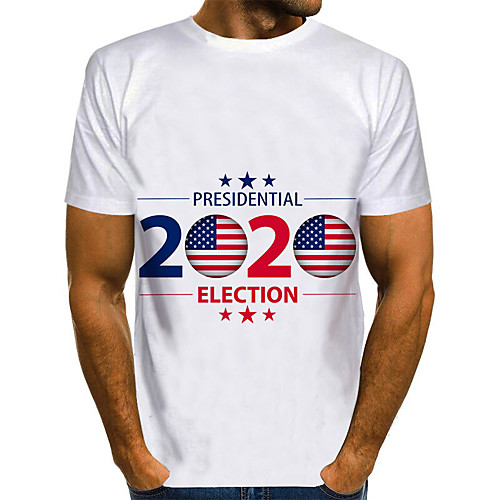 Men's T shirt Graphic National Flag Letter Plus Size Print Short Sleeve Holiday Tops Rock Punk & Gothic White
Men's T shirt Graphic National Flag Letter Plus Size Print Short Sleeve Holiday Tops Rock Punk & Gothic White