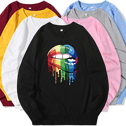Women's Sweatshirt Pullover Artistic Style Crew Neck Cartoon Sport Athleisure Sweatshirt Long Sleeve Warm Soft Oversized Comfortable Everyday Use Causal Exercising General Use / Winter
Women's Sweatshirt Pullover Artistic Style Crew Neck Cartoon Sport Athleisure Sweatshirt Long Sleeve Warm Soft Oversized Comfortable Everyday Use Causal Exercising General Use / Winter