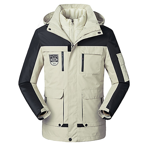 Men's Women's Hoodie Jacket Hiking Jacket Winter Outdoor Thermal Warm Windproof Breathable Soft Jacket 3-in-1 Jacket Winter Jacket Camping / Hiking Hunting Climbing Dark Grey White Yellow Green Dark
Men's Women's Hoodie Jacket Hiking Jacket Winter Outdoor Thermal Warm Windproof Breathable Soft Jacket 3-in-1 Jacket Winter Jacket Camping / Hiking Hunting Climbing Dark Grey White Yellow Green Dark