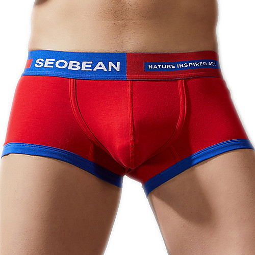 SEOBEAN Men's Sports Underwear Shorts Boxer Briefs Bottoms Cotton Winter Fitness Gym Workout Performance Running Training Breathable Quick Dry Soft Sport Black Blue Red Gray / Stretchy
SEOBEAN Men's Sports Underwear Shorts Boxer Briefs Bottoms Cotton Winter Fitness Gym Workout Performance Running Training Breathable Quick Dry Soft Sport Black Blue Red Gray / Stretchy