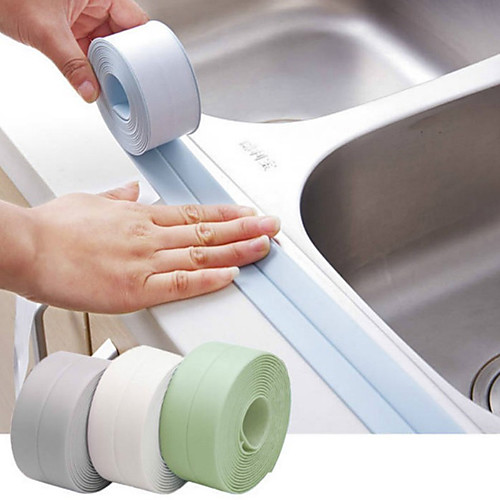 3.2mx38mm Bathroom Shower Sink Bath Sealing Strip Tape White PVC Self adhesive Waterproof Wall Sticker for Bathroom Kitchen
3.2mx38mm Bathroom Shower Sink Bath Sealing Strip Tape White PVC Self adhesive Waterproof Wall Sticker for Bathroom Kitchen