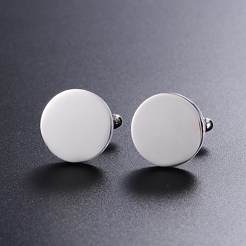Personalized Customized Men's Cufflink Set Geometrical Geometric 1pc / pack Golden Black Silver
Personalized Customized Men's Cufflink Set Geometrical Geometric 1pc / pack Golden Black Silver
