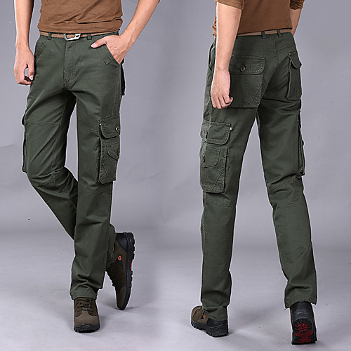 Men's Hiking Pants Trousers Hiking Cargo Pants Solid Color Winter Outdoor Loose Breathable Warm Comfortable Anti-tear Cotton Pants / Trousers Bottoms Black Army Green Khaki Camping / Hiking Hunting
Men's Hiking Pants Trousers Hiking Cargo Pants Solid Color Winter Outdoor Loose Breathable Warm Comfortable Anti-tear Cotton Pants / Trousers Bottoms Black Army Green Khaki Camping / Hiking Hunting