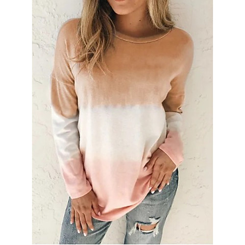 Women's Pullover Sweatshirt Tie Dye Daily Other Prints Casual Hoodies Sweatshirts Blue Orange Gray
Women's Pullover Sweatshirt Tie Dye Daily Other Prints Casual Hoodies Sweatshirts Blue Orange Gray