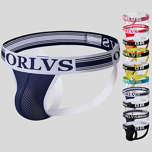 Men's Jockstrap Athletic Supporters Sports Underwear Sports & Outdoor Shorts Bottoms Mesh Cotton Winter Running Walking Jogging Training Quick Dry Breathable Soft Sport Black / Yellow White Black Red
Men's Jockstrap Athletic Supporters Sports Underwear Sports & Outdoor Shorts Bottoms Mesh Cotton Winter Running Walking Jogging Training Quick Dry Breathable Soft Sport Black / Yellow White Black Red