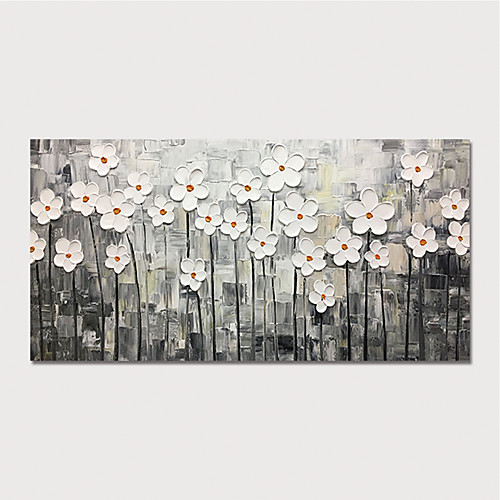 Oil Painting Hand Painted Horizontal Abstract Floral / Botanical Modern Stretched Canvas
Oil Painting Hand Painted Horizontal Abstract Floral / Botanical Modern Stretched Canvas