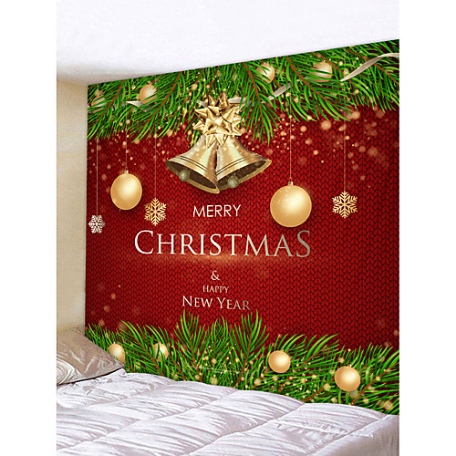 

Christmas Santa Claus Wall Tapestry Art Decor Blanket Curtain Picnic Tablecloth Hanging Home Bedroom Living Room Dorm Decoration Merry Christmas Tree Happy New Year Gift Polyester