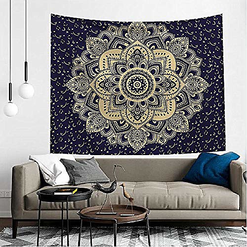 Mandala Bohemian Wall Tapestry Art Decor Blanket Curtain Hanging Home Bedroom Living Room Dorm Decoration Boho Hippie Psychedelic Floral Flower Lotus Indian
Mandala Bohemian Wall Tapestry Art Decor Blanket Curtain Hanging Home Bedroom Living Room Dorm Decoration Boho Hippie Psychedelic Floral Flower Lotus Indian