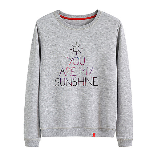 Women's Sweatshirt Pullover Black White Pink Artistic Style Crew Neck Cute Letter Printed Sport Athleisure Sweatshirt Top Long Sleeve Warm Soft Comfortable Everyday Use Causal Exercising General Use
Women's Sweatshirt Pullover Black White Pink Artistic Style Crew Neck Cute Letter Printed Sport Athleisure Sweatshirt Top Long Sleeve Warm Soft Comfortable Everyday Use Causal Exercising General Use