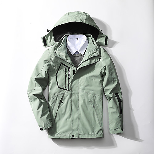 Men's Hiking Windbreaker Winter Outdoor Thermal Warm Windproof Breathable Warm 3-in-1 Jacket Ski / Snowboard Winter Sports Outdoor White Black Grey Light Green
Men's Hiking Windbreaker Winter Outdoor Thermal Warm Windproof Breathable Warm 3-in-1 Jacket Ski / Snowboard Winter Sports Outdoor White Black Grey Light Green